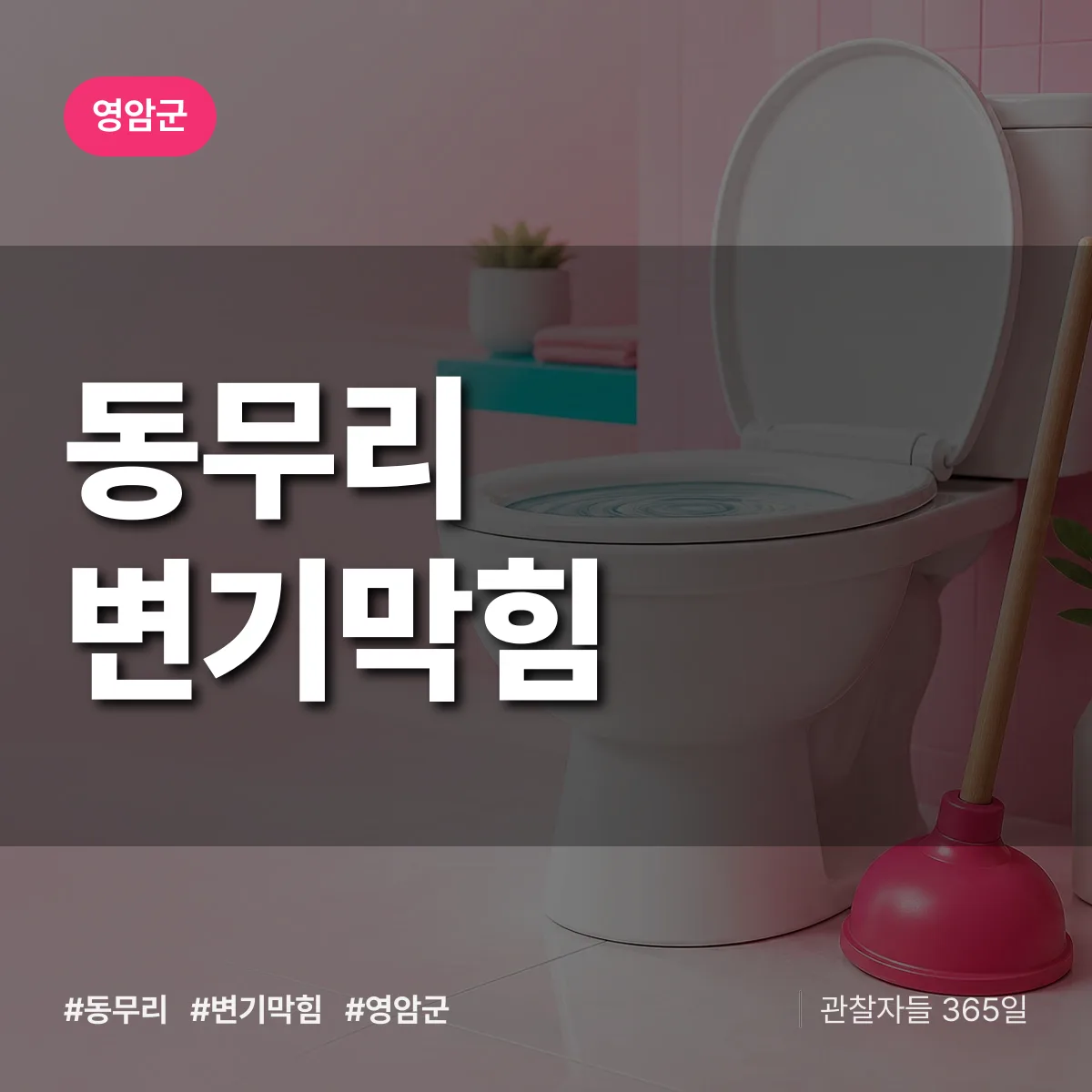 동무리 변기막힘 배너