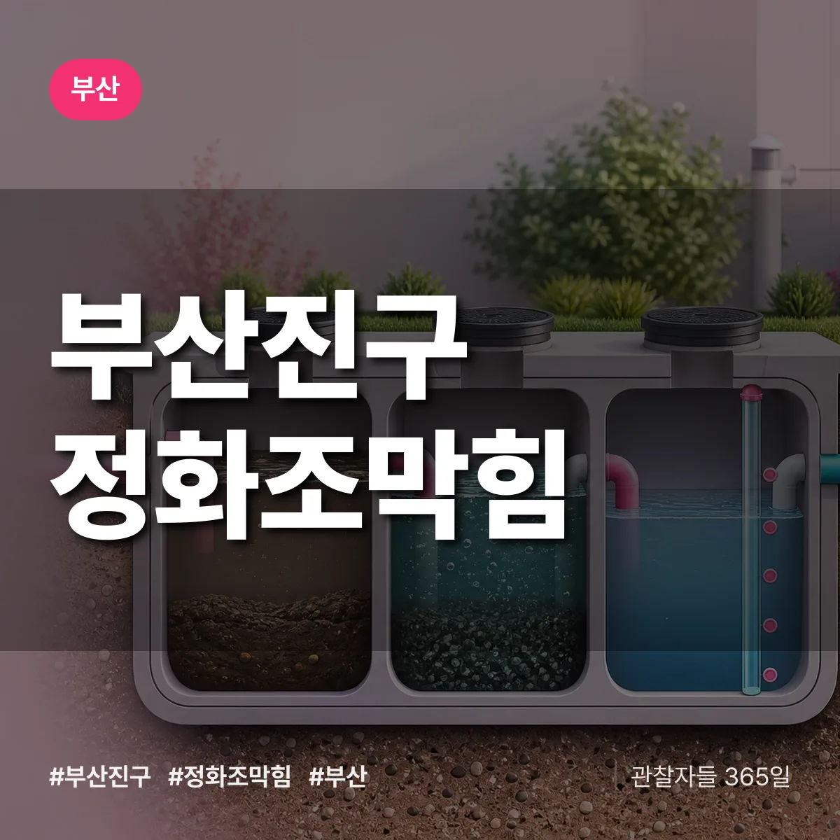 부산진구 정화조막힘 배너