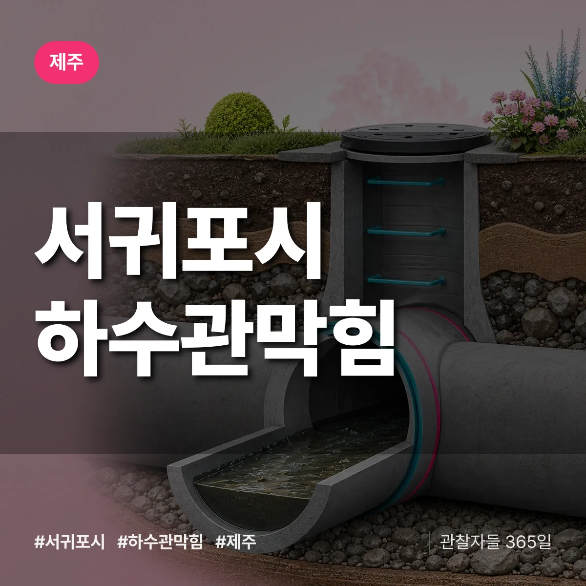 제주 서귀포시 하수관막힘 배너