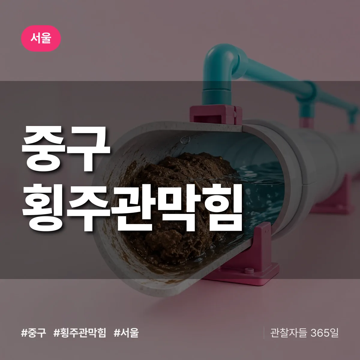 서울 중구 횡주관막힘 상담 배너