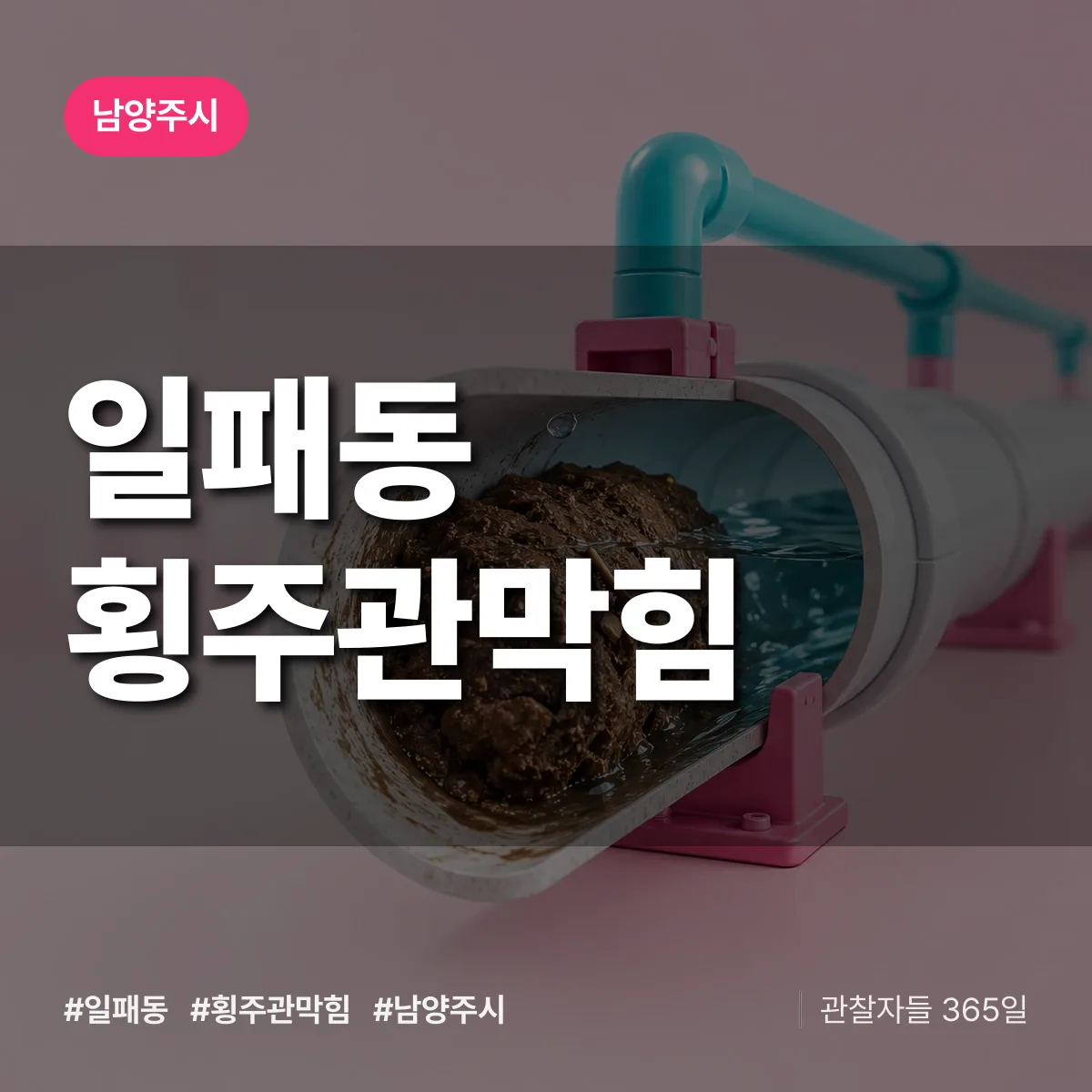 일패동 횡주관막힘 배너