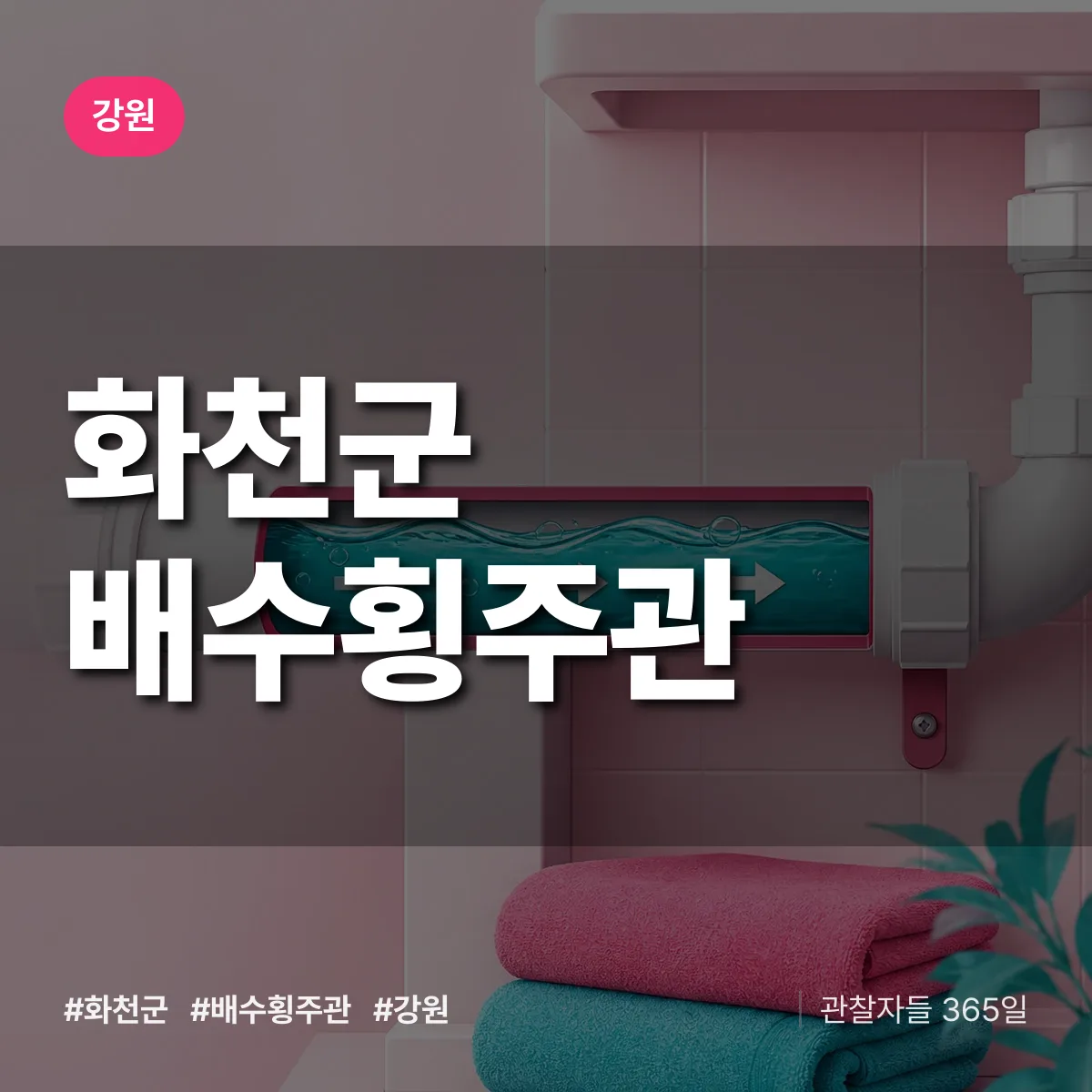 강원 화천군 배수횡주관 배너