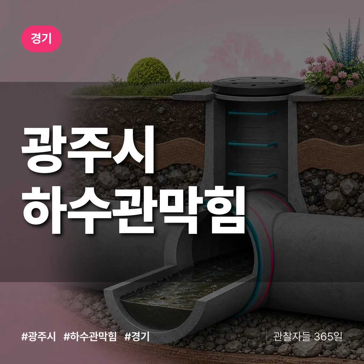 경기 광주시 하수관막힘 상담 배너