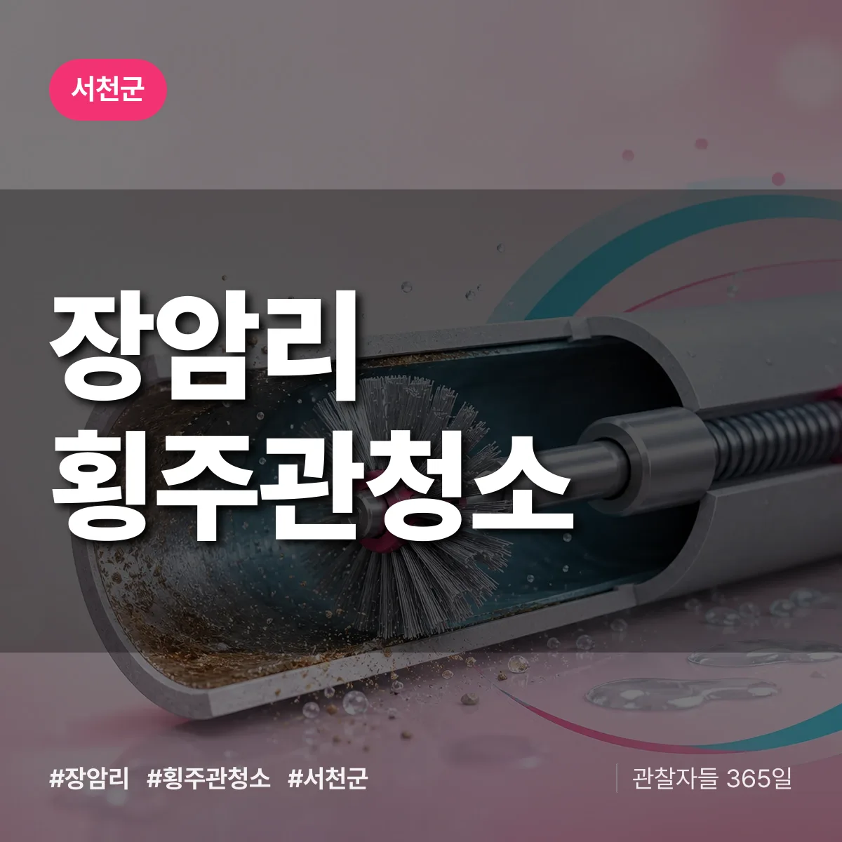 장암리 횡주관청소 배너