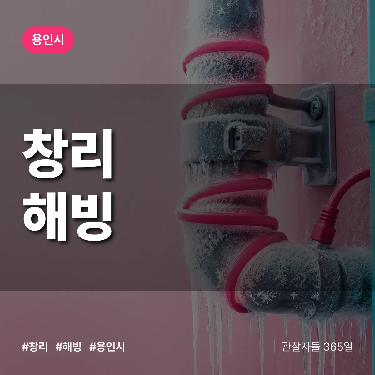 창리 해빙 배너