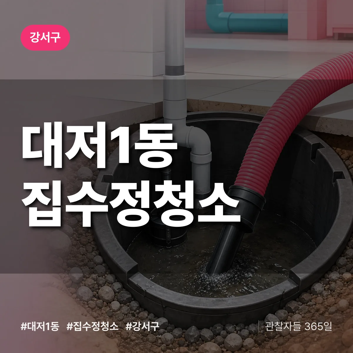 대저1동 집수정청소 배너