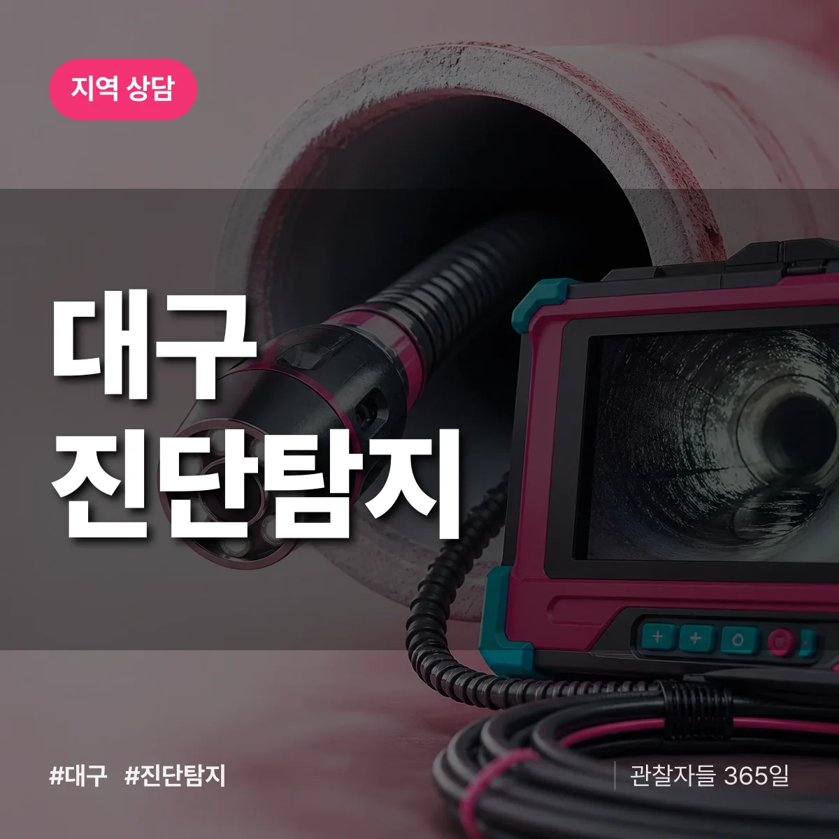 대구 진단/탐지 배너