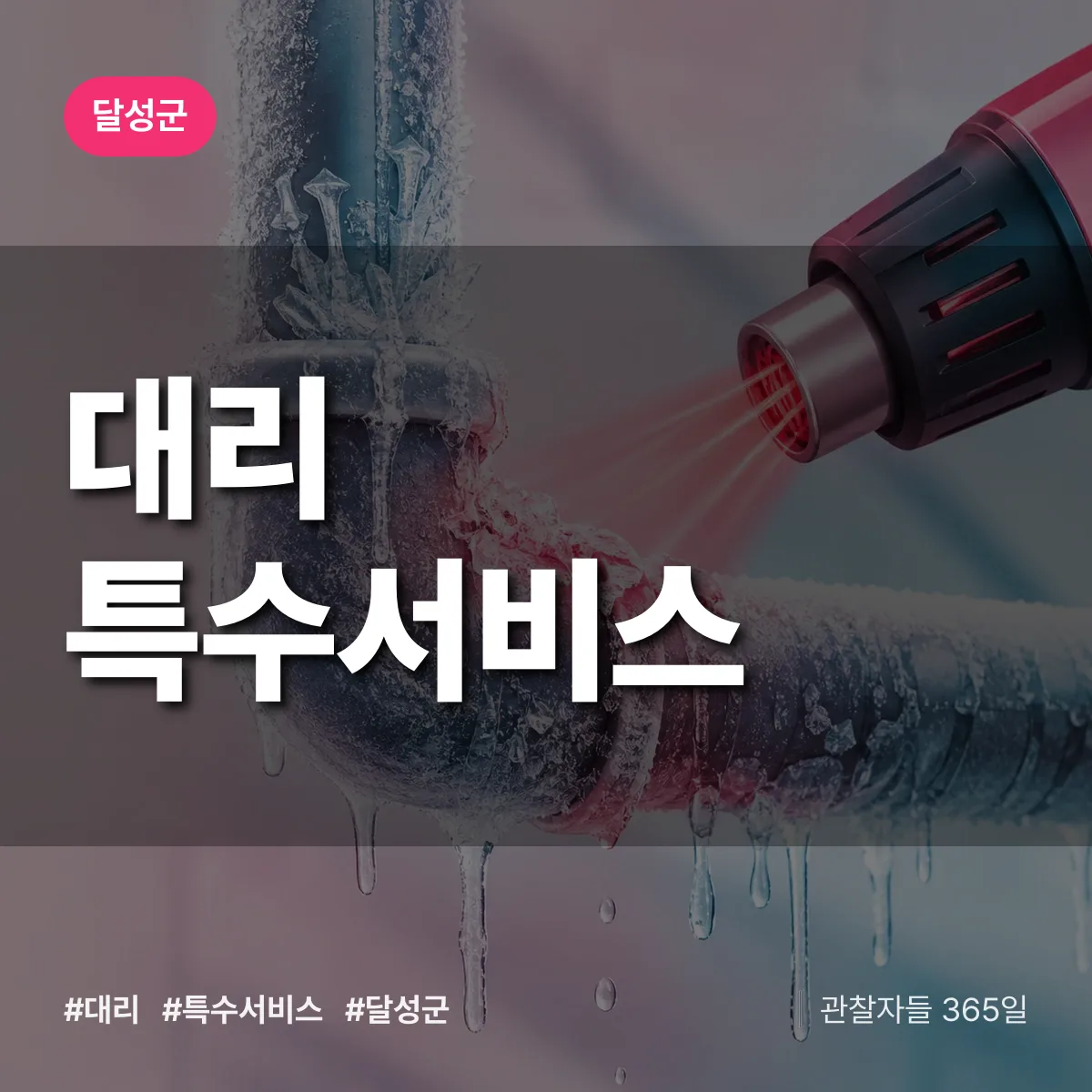 달성군 대리 특수서비스 상담 배너