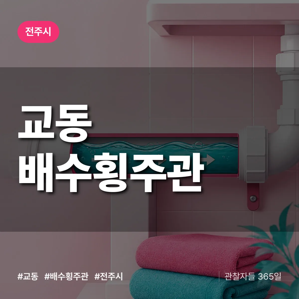 교동 배수횡주관 배너