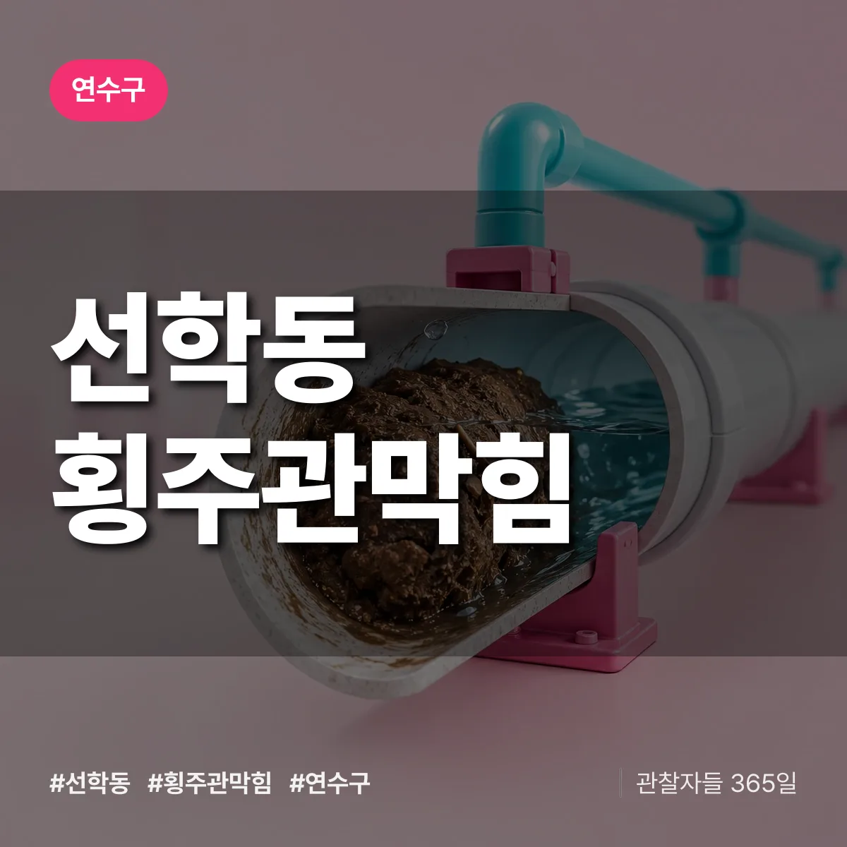 연수구 선학동 횡주관막힘 상담 배너