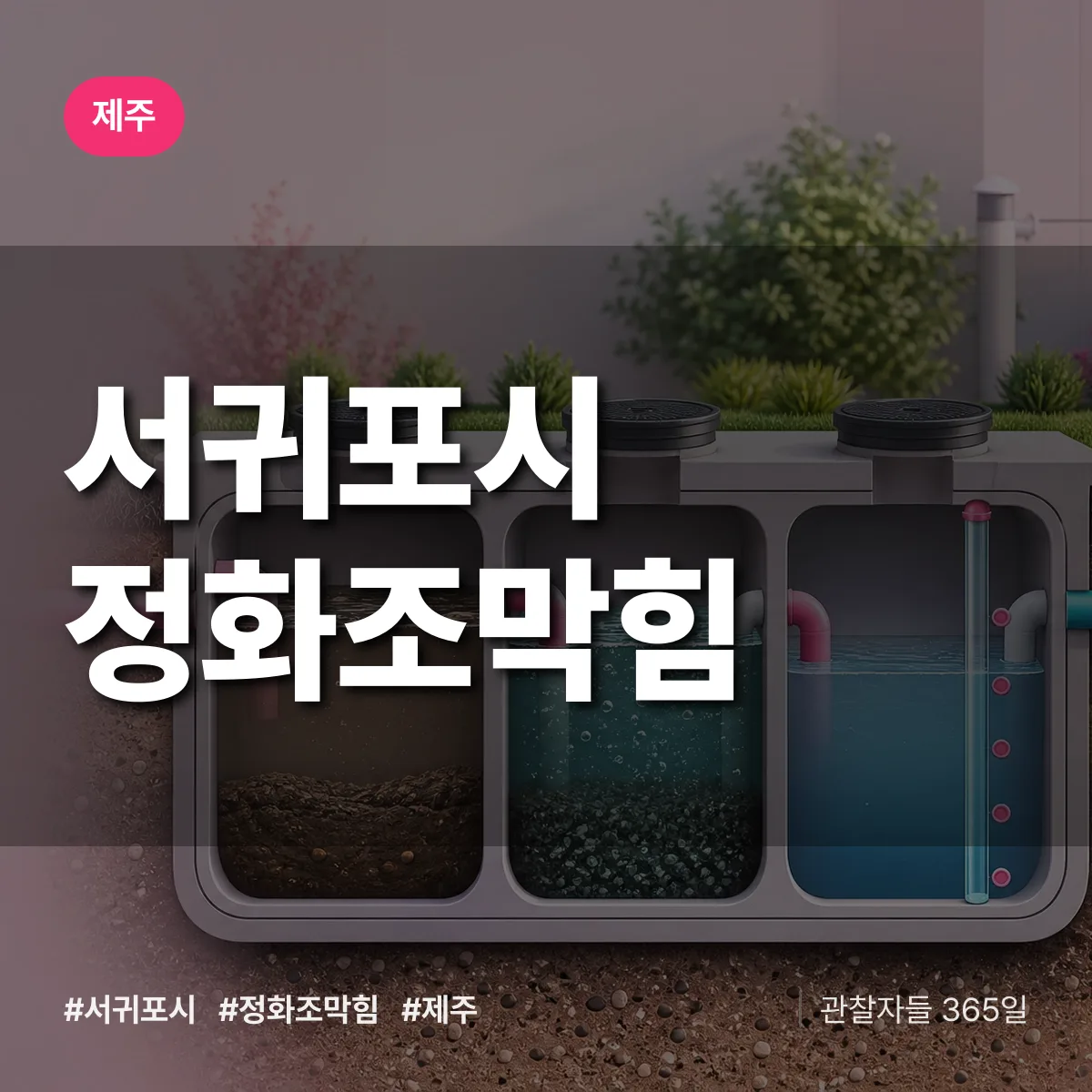 제주 서귀포시 정화조막힘 배너