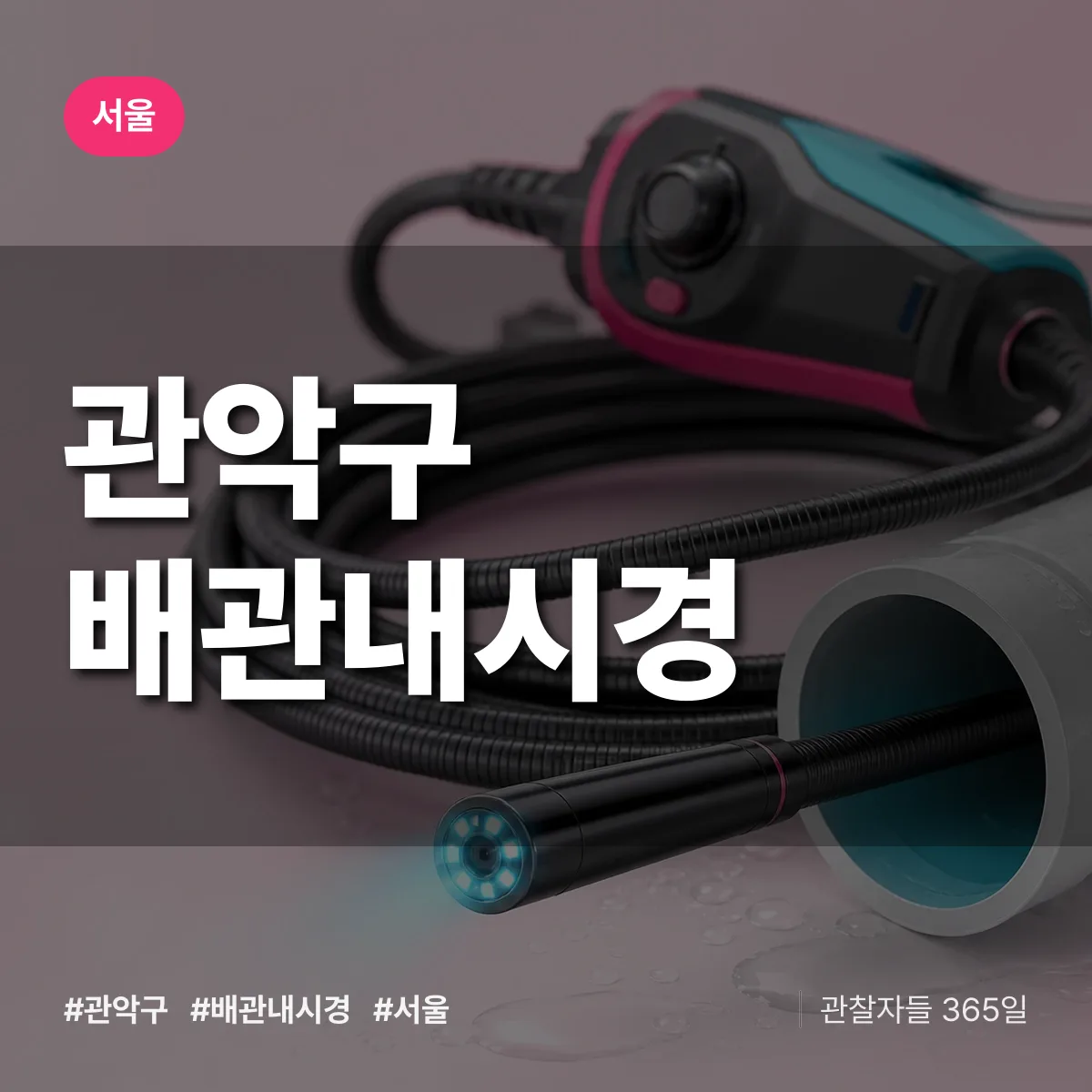 서울 관악구 배관내시경 상담 배너