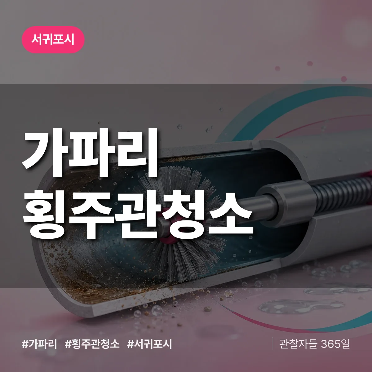 가파리 횡주관청소 배너