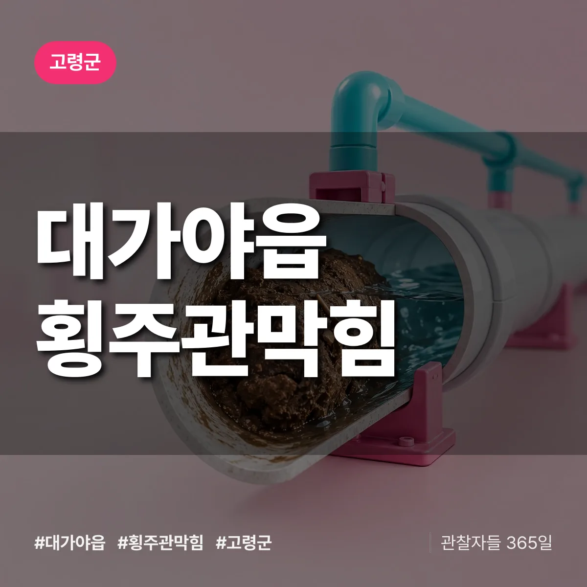대가야읍 횡주관막힘 배너