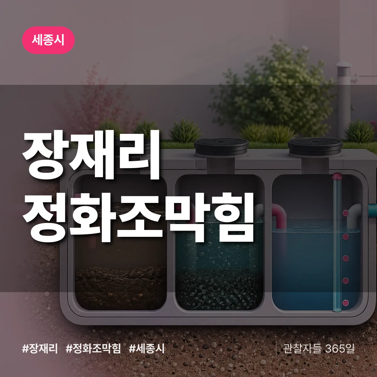 세종 세종시 장재리 정화조막힘 배너