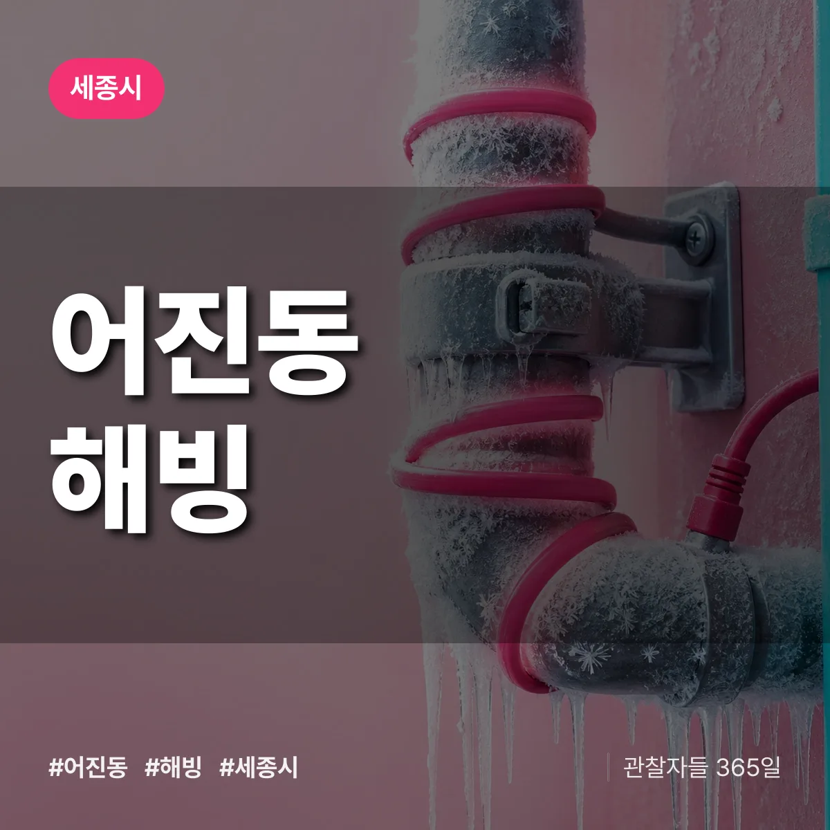 어진동 해빙 배너