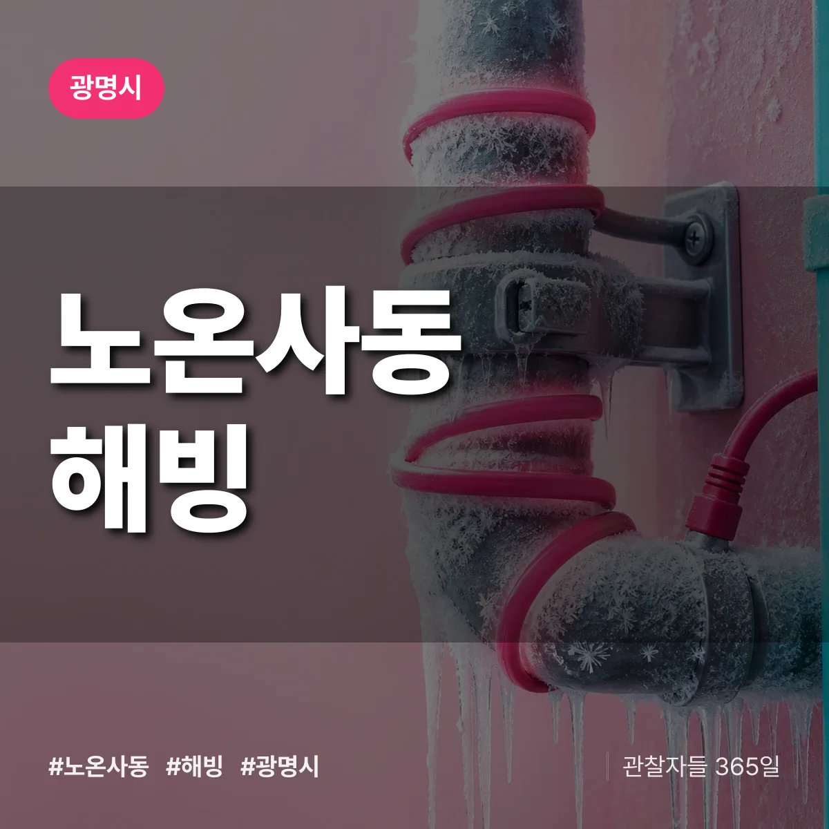노온사동 해빙 배너