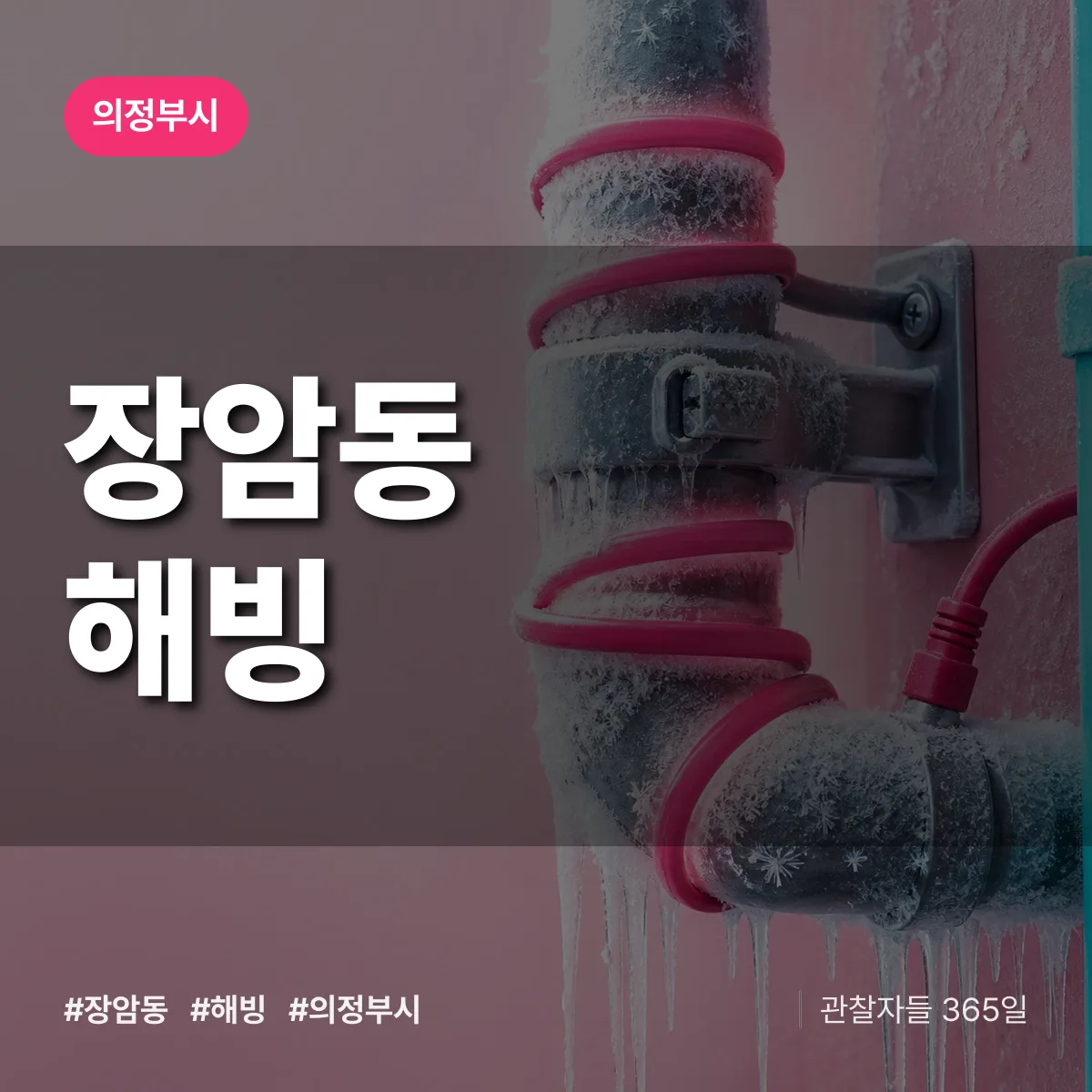 장암동 해빙 배너