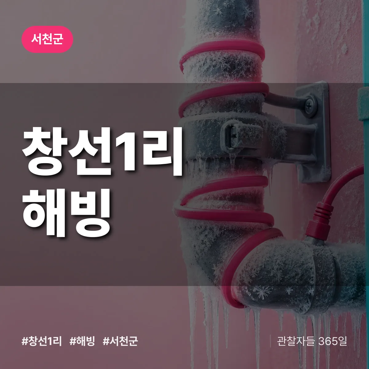 창선1리 해빙 배너