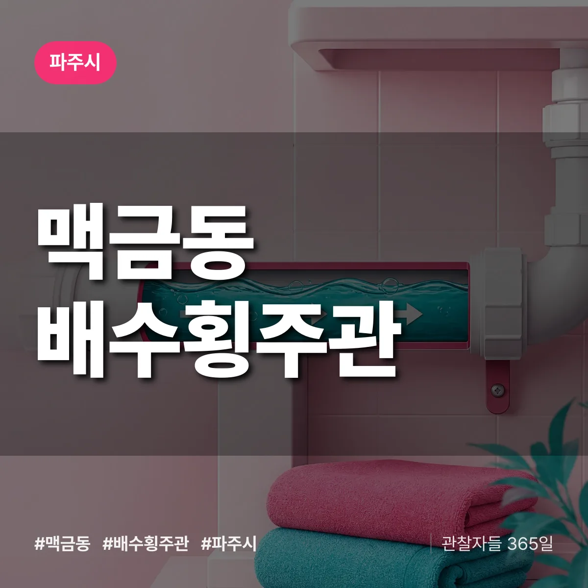 맥금동 배수횡주관 배너
