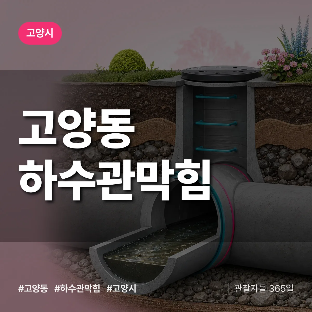 고양시 고양동 하수관막힘 상담 배너