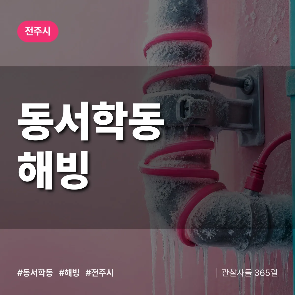 동서학동 해빙 배너