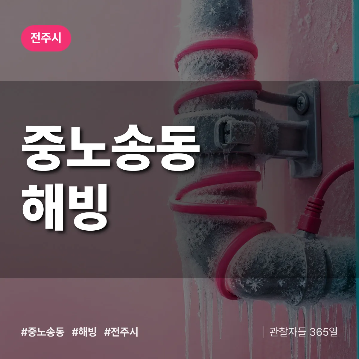 중노송동 해빙 배너