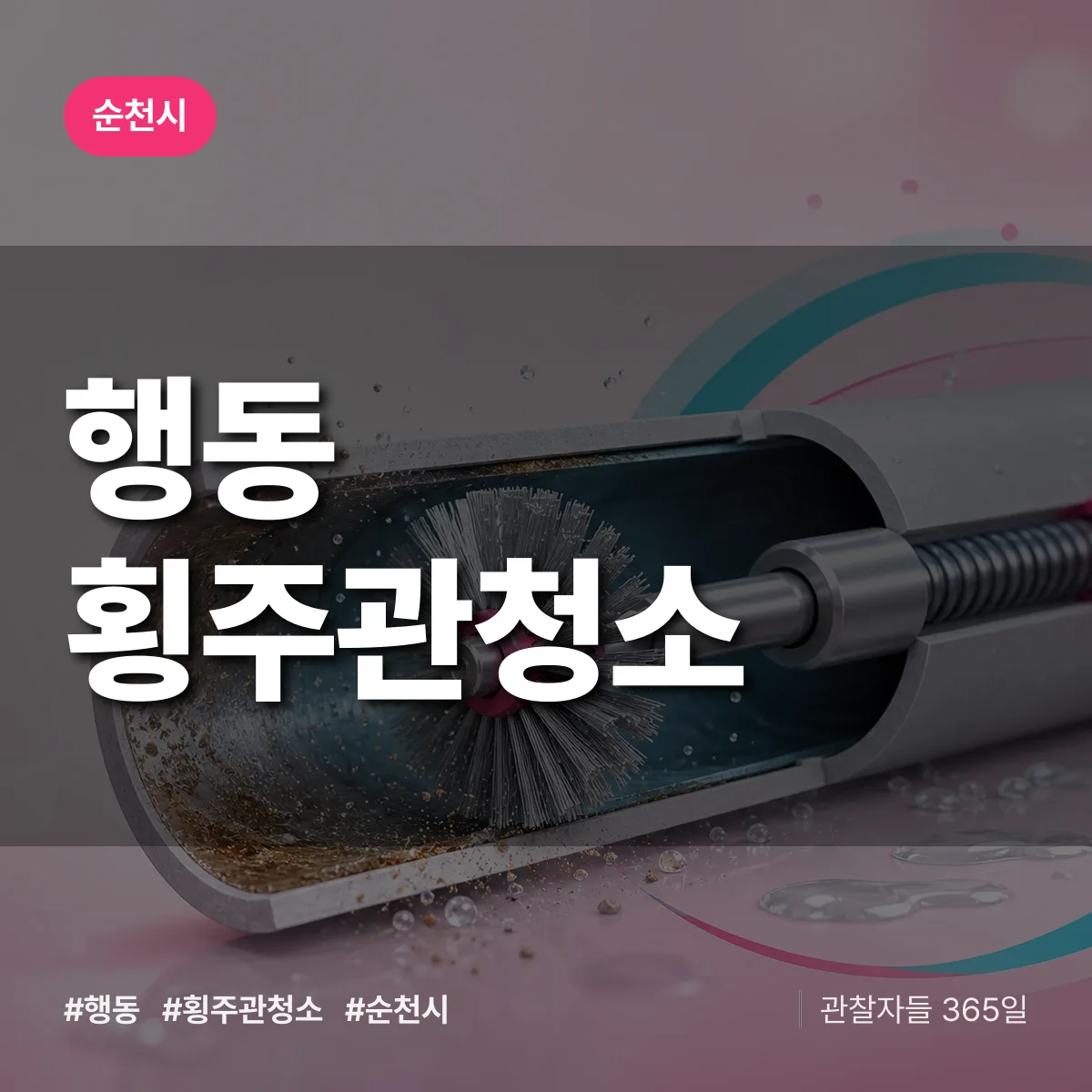 행동 횡주관청소 배너