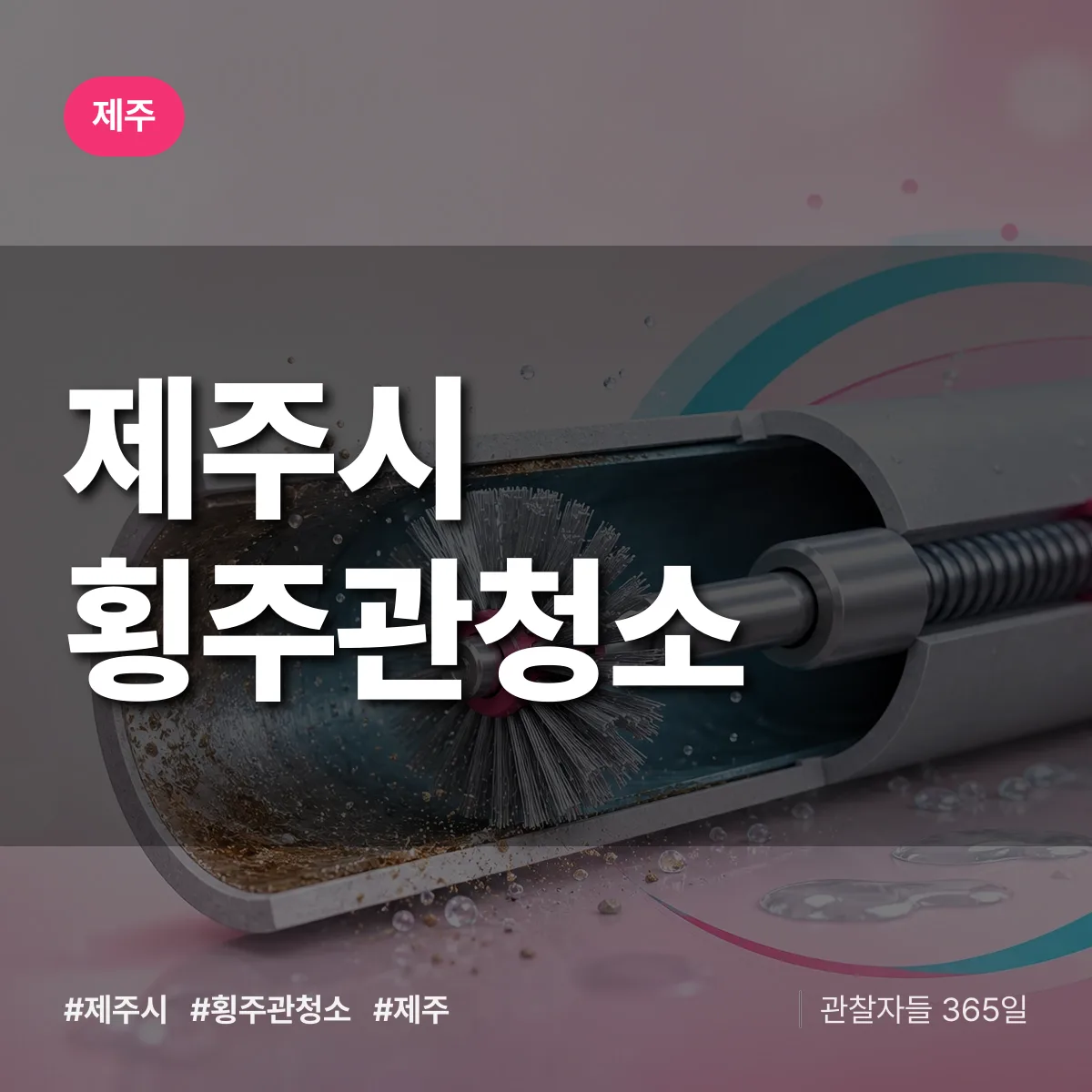 제주시 횡주관청소 배너