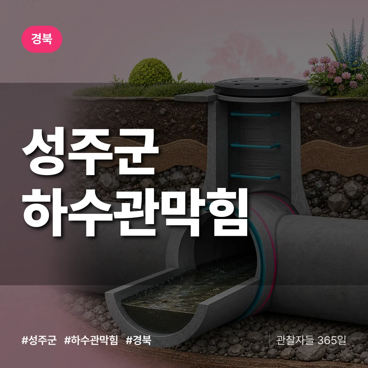 경북 성주군 하수관막힘 배너