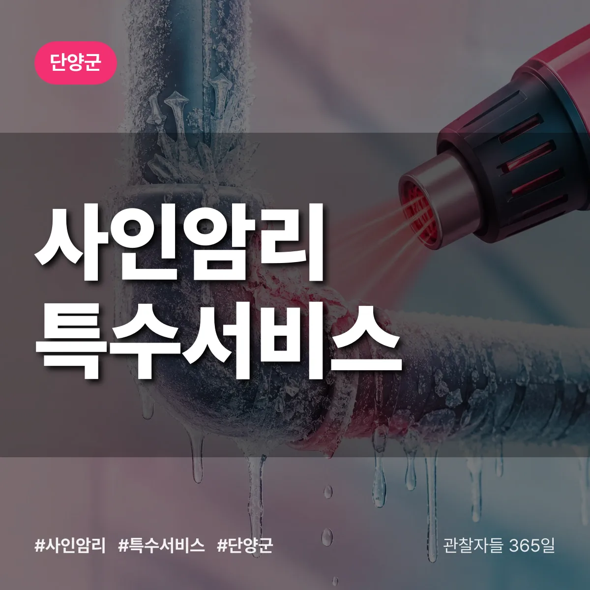 단양군 사인암리 특수서비스 상담 배너
