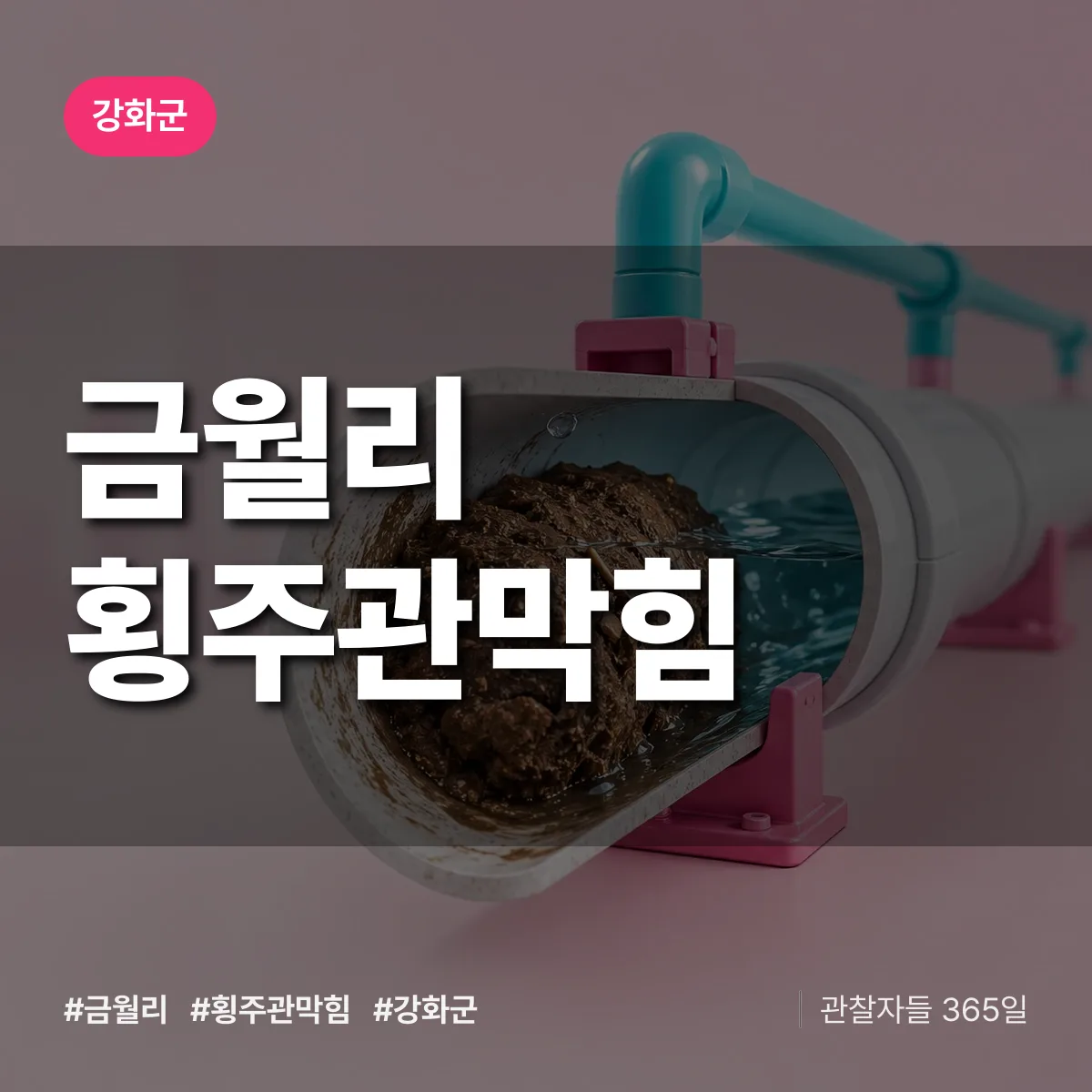 강화군 금월리 횡주관막힘 상담 배너